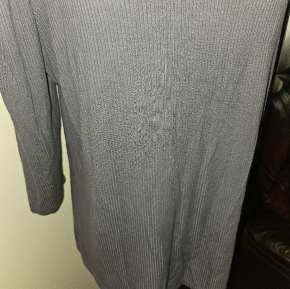 Time And Tru Womans 3/4 Sleeve Gray Shirt Size Xxxl (22) - Picture 5 of 12